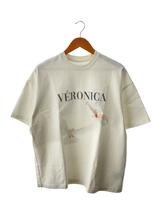 VERONICA◆Tシャツ/S/コットン/WHT_画像1