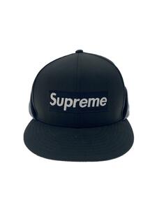 Supreme◆20AW/WINDSTOPPER Earflap Box Logo New Era CAP/ポリ/BLK/メンズ