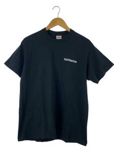 Supreme◆カットソー/M/コットン/ブラック/-