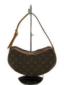 LOUIS VUITTON◆ポシェット・クロワッサン_モノグラム・キャンバス_BRW/PVC/BRW/モノグラム