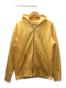 Champion◆ジップパーカー/XL/コットン/YLW/CSS5201C