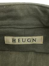 HEUGN/長袖シャツ/3/リネン/GRY/SHIRT065_画像3