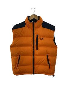 Mountain Hardwear◆00S/OLD/ダウンベスト/M/ナイロン/ORN