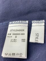 STYLEMIXER◆半袖ワンピース/S/レーヨン/NVY/無地/500G33-0900_画像3