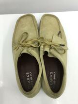 Clarks◆シューズ/27.5cm/BEG/スウェード/261555157095_画像3