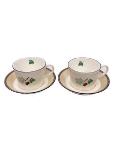 WEDGWOOD◆カップ&ソーサー/フルーツシンフォニー/4点セット/WHT