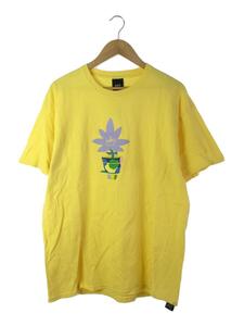 HUF◆Tシャツ/XL/コットン/YLW/プリント/TS01855