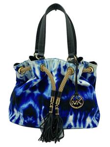 MICHAEL KORS◆バッグ/-/BLU/30S4GMAT3R/MarinaTieDye/ブルー/ハンドバッグ/