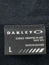 OAKLEY◆ジャケット/L/ポリエステル/NVY_画像3