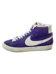 NIKE◆BLAZER HI SUEDE (VNTG)/ブレーザーハイスエードビンテージ/パープル/27cm/PUP