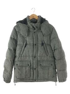 MEN’S BIGI◆ダウンジャケット/4/ウール/GRY/M0133FJM405