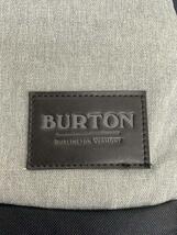 BURTON◆リュック/ポリエステル/GRY/無地/21344_画像5