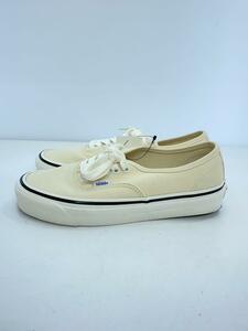 VANS◆AUTHENTIC 44 DX/style 44/ローカットスニーカー/24.5cm/CRM/キャンバス/