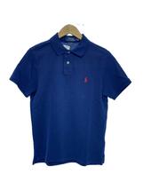 POLO RALPH LAUREN◆CUSTOM SLIM FIT/ポロシャツ/M/コットン/NVY_画像1