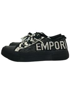 EMPORIO ARMANI◆ローカットスニーカー/US9/BLK/X4X618 XN779