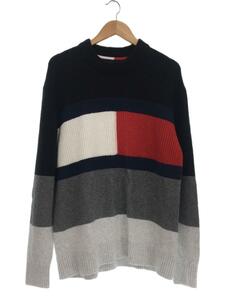TOMMY JEANS◆セーター(薄手)/XL/ナイロン