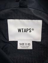 WTAPS◆長袖シャツ/3/ナイロン/NVY/無地/232brdt-shm02_画像3