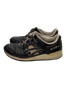 ASICS◆Gel-Lyte III Leather/ローカットスニーカー/28cm/BLK