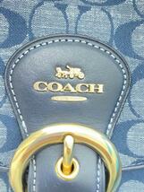 COACH◆ショルダーバッグ/-/NVY/総柄/C8514_画像5