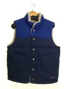 patagonia◆ダウンベスト/M/ポリエステル/BEG/27588/Reversible Bivy Down Vest