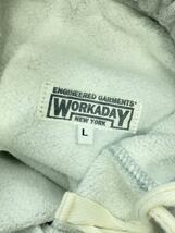 Engineered Garments◆スウェット/L/コットン/GRY/無地/workaday_画像4