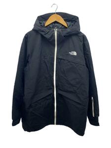 THE NORTH FACE◆フリーダムインサレーションジャケット/マウンテンパーカ/L/ナイロン/BLK/NS61311/※内側破れ