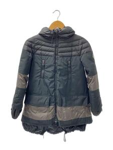 MONCLER◆モンクレールダウンジャケット/0/ポリエステル/BLK/A20934695685/GROBES GIUBBOTTO