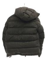 MONCLER◆ダウンジャケット/2/ウール/GRY/無地/モンジュネーブル/MONCLER モンクレール_画像2