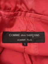 COMME des GARCONS HOMME PLUS◆テーラードジャケット/S/ポリエステル/PNK/PE-J058_画像3