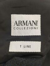 ARMANI COLLEZIONI◆2Bスーツ/開き見せ/46/ウール/GRY/ドット_画像3