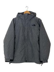 THE NORTH FACE◆NOVELTY CASSIUS TRICLIMATE JACKET/ダウンジャケット/S/ナイロン/グレー