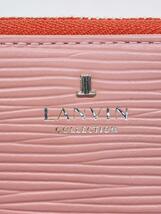 LANVIN COLLECTION◆2つ折り財布/-/PNK/レディース_画像3