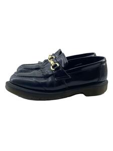 Dr.Martens◆ローファー/UK7/BLK/エナメル/AW006