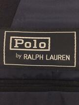 POLO RALPH LAUREN◆ダブルテーラードジャケット/LL/ウール/NVY/無地/金ボタン/OLD/オールド_画像3