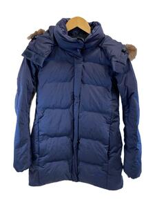 DESCENTE* down jacket /M/ polyester / navy / water . down / use impression have /DESCENTE Descente 