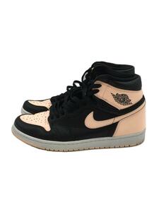 NIKE◆AIR JORDAN 1 RETRO HIGH OG/エアジョーダン1レトロハイ/ブラック/28.5cm/BLK