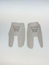 GUCCI◆ローカットスニーカー/US6.5/BLK/レザー_画像6