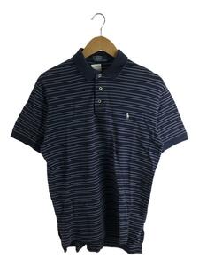 POLO RALPH LAUREN* polo-shirt /S/ cotton /NVY/ border 