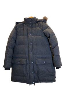 Traditional Weatherwear* down jacket /34/ wool /GRY/102dt-4007c