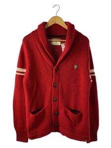 SCOTCH&SODA◆カーディガン(厚手)/L/ウール/RED