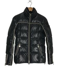 COACH* down jacket /XS/ polyester /BLK/ plain 