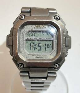 稼働品 カシオ G-SHOCK MRG-110T Gショック MR-G チタン CASIO ジーショック デジタル文字盤 メンズ腕時計