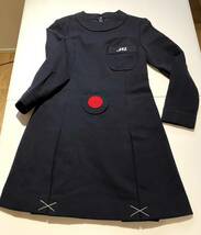 JALスチュワーデス　日本航空 CA 5代目☆夏・冬制服・エプロン・帽子・バッグ(タグ付き)・コート 全6点☆ USED _画像5