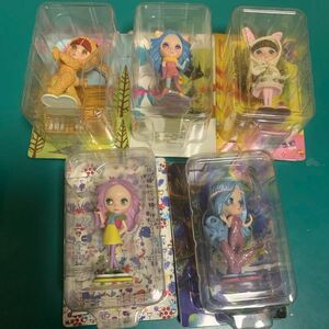 タカラ ブライスベル Blythe Belle 5種セット ベアハグ ソーベリーストロベリー キティクラウン等　現状品