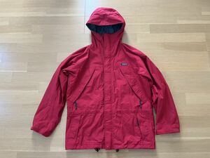 patagonia パタゴニア マウンテンパーカー ナイロンジャケット ストームジャケット ビンテージ 赤 M 1999年