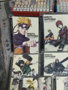 NARUTO　DVD BOX1 BOX2（BOX色褪せ） 疾風伝1巻〜-8巻（風影奪還編）