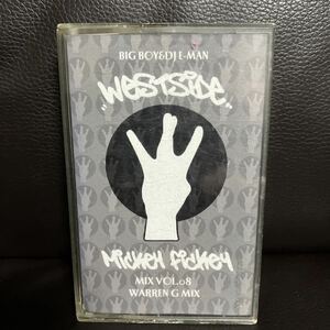 CD attaching MIXTAPE DJ BIG BOY & E-MAN WESTSIDE MICKEY FICKEY VOL 8 WARREN MIX*MURO KIYO KOCO PMX GO KENTA HIP HOP TAPE KINGZ PREMIER