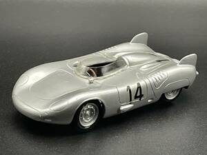 レア PRECISION MINIATURES 1/43 Porsche 718 RSK F2 1957 SILVER (1978年製) 　送料410円