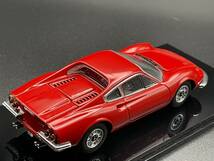 京商 1/43 FERRARI DINO 246GT (開閉) RED_画像6