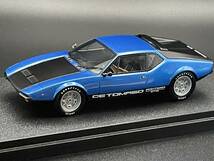 限定120台 メイクアップ MAKE UP 1/43 DE TOMASO Pantera GTS 1973 (Metallic Blue）　_画像4